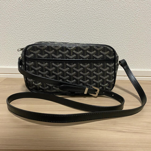 GOYARD(ゴヤール)のGOYARD ショルダーバッグ カップヴェール ブラック PVC メンズのバッグ(ショルダーバッグ)の商品写真