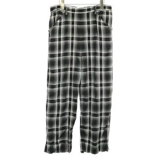 sunsea 19ss SHADOW CHECK SHIMBO PANTS