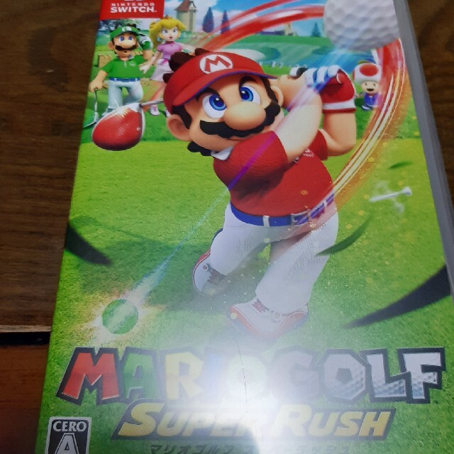 マリオゴルフ スーパーラッシュ Switch エンタメ/ホビーのゲームソフト/ゲーム機本体(家庭用ゲームソフト)の商品写真
