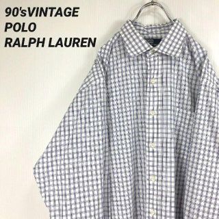 【POLO RALPH LAUREN】ポロラルフローレン　ワイドスプレッドシャツ(シャツ)