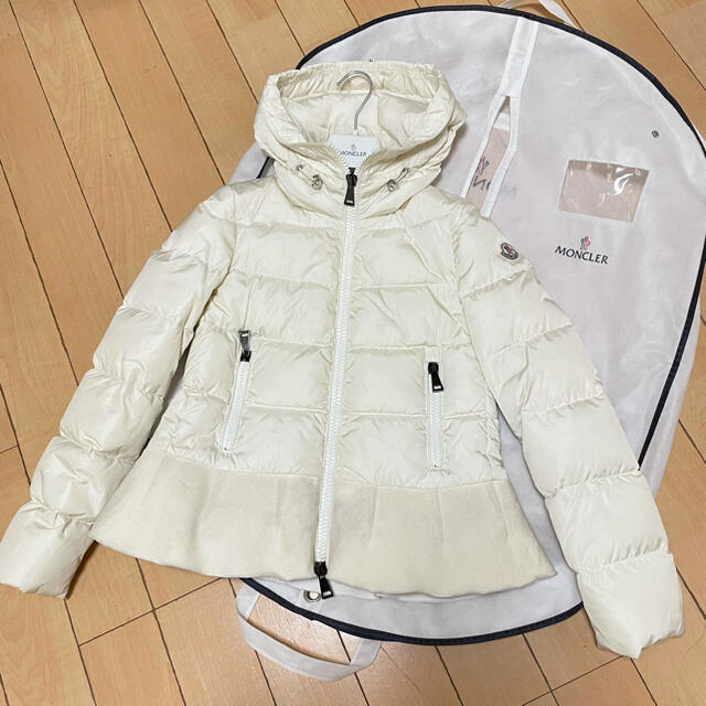 サイズ00☆MONCLER NESEA モンクレール ネセア ホワイト☆