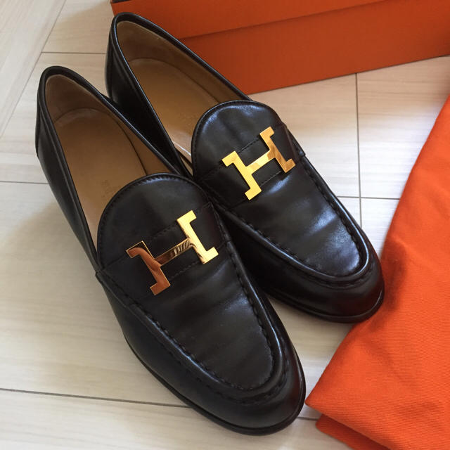 ビッグ割引 Hermes - out sold ローファー+革靴 - covid19.ins.gov.mz