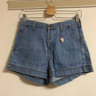 ミュベールワーク(MUVEIL WORK)のミュベールワーク デニムショートパンツ(ショートパンツ)