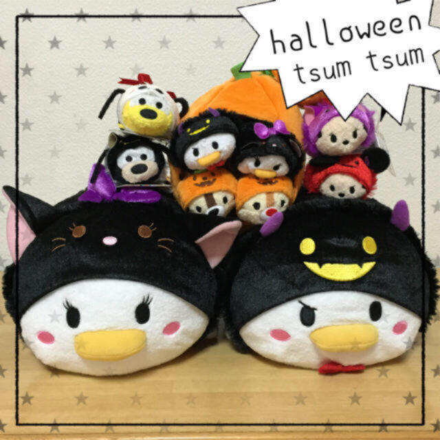 ツムツム♡ディズニー♡ハロウィン♡ドナルド♡デイジー♡チップ♡デール♡新品タグ付