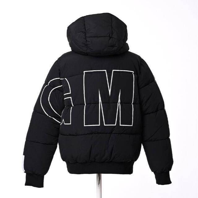 MSGM(エムエスジイエム)の新品　MSGM KIDS パデッドダウンジャケット　フード付きダウンジャケット レディースのジャケット/アウター(ダウンジャケット)の商品写真