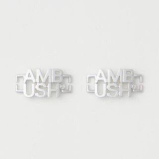 アンブッシュ(AMBUSH)のAMBUSH アンブッシュ デュブレ シルバー　黒　2個セット(その他)