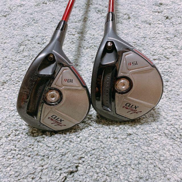 Adams Golf - Adams アダムスゴルフ XTD Ti 3W 15度 5W 18度 2本セット