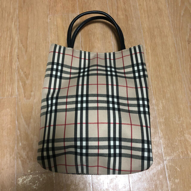 BURBERRY(バーバリー)の良品 BURBERRY LONDON ノバチェック ミニ トートバッグ レディースのバッグ(トートバッグ)の商品写真