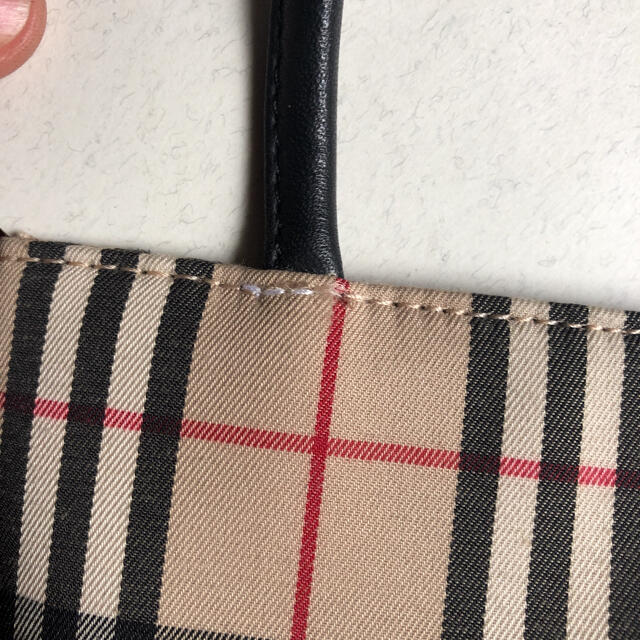 BURBERRY(バーバリー)の良品 BURBERRY LONDON ノバチェック ミニ トートバッグ レディースのバッグ(トートバッグ)の商品写真