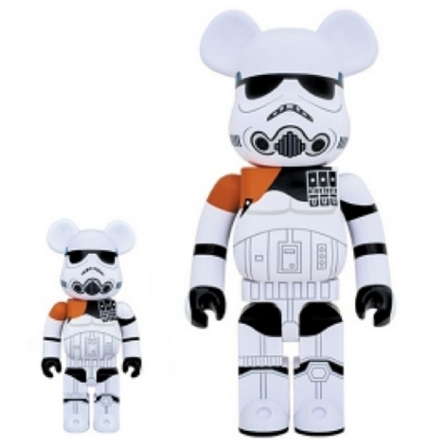 カリモクBE@RBRICK STARWARS SANDTROOPER 100% 400%