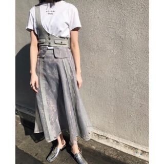 AMERI VINTAGE ロールセットアップスカート