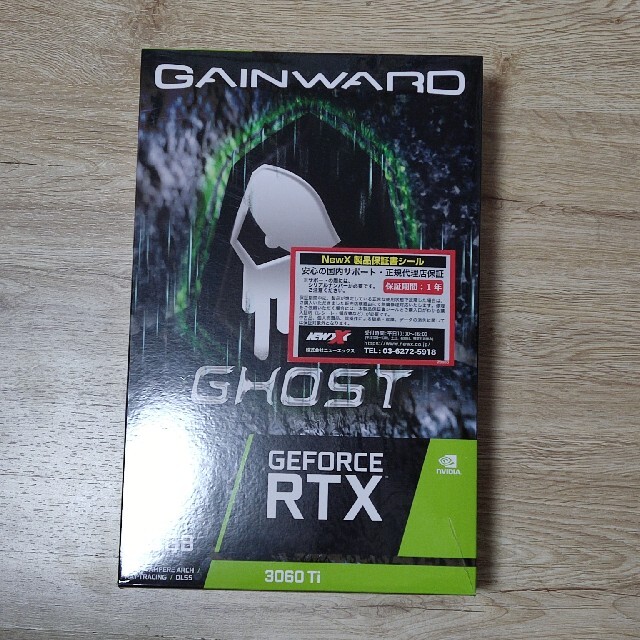GAINWARD RTX3060Ti Ghost 非LHR RTX3070PCパーツ