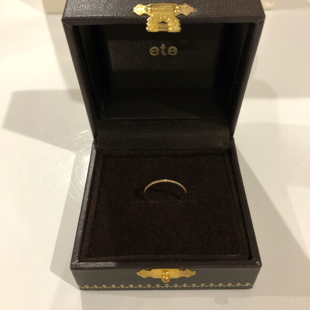 ete(エテ)の美品♡eteピンキーリング #3 レディースのアクセサリー(リング(指輪))の商品写真