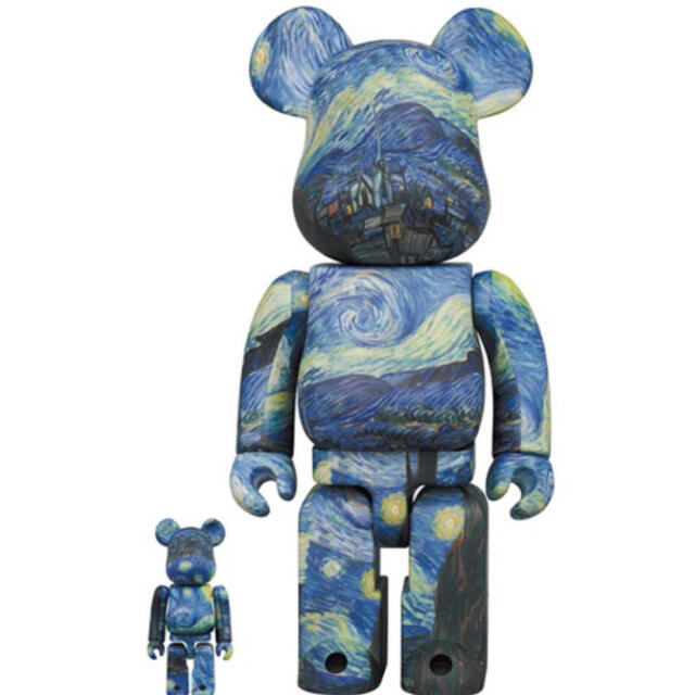 MEDICOM TOY - Bearbrick The Starry Night 100% & 400%の通販 by ... The Starry Night BE@RBRICK 100% & 400%