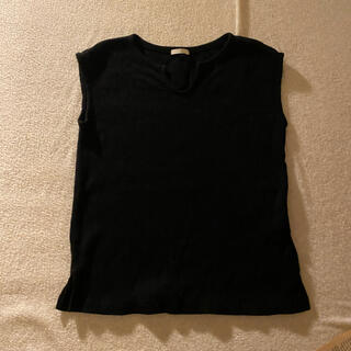 ケービーエフ(KBF)のワッフル タンクトップ 黒(Tシャツ(半袖/袖なし))