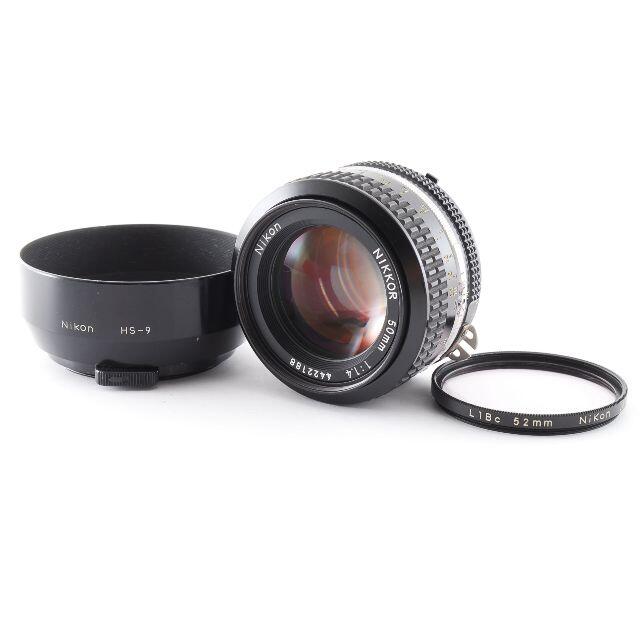 NIKON Ai NIKKOR 50mm F1.4 単焦点レンズ ニコン - レンズ(単焦点)