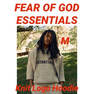 フィアオブゴッド(FEAR OF GOD)のFEAR OF GOD ESSENTIALS Knit Logo Hoodie(パーカー)