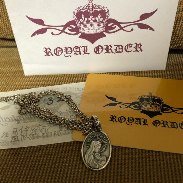 ROYALORDER(ロイヤルオーダー)の新品未使用 ロイヤルオーダー ROYAL ORDER ネックレス メンズのアクセサリー(ネックレス)の商品写真