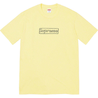 シュプリーム(Supreme)のsupreme KAWS Chalk Logo Tee (Tシャツ/カットソー(半袖/袖なし))