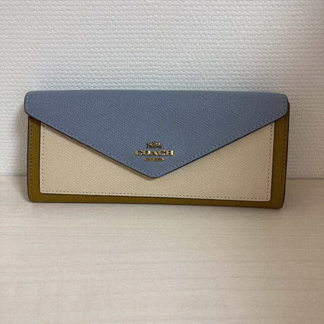 coach長財布　マルチカラー【美品】