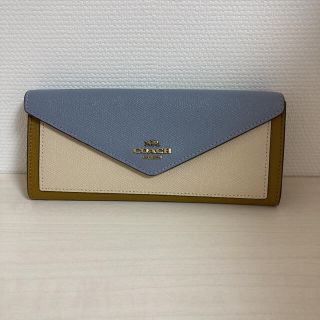 コーチ(COACH)のcoach長財布　マルチカラー【美品】(財布)