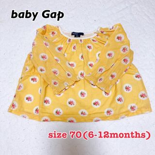 ベビーギャップ(babyGAP)のベビーギャップ　サイズ70  トップス　７部袖(シャツ/カットソー)