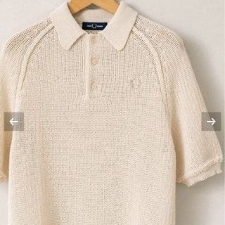 フレッドペリー(FRED PERRY)の【FRED PERRY 】別注 リネンライクニット ポロシャツ(ポロシャツ)