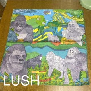 ラッシュ(LUSH)のLUSH 手ぬぐい　ゴリラ(タオル/バス用品)