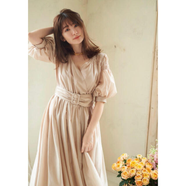 レディース 【新品未使用】Herlipto♡Airy Volume Sleeve Dress 国内翌日発送