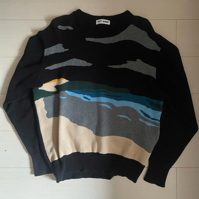 ALLEGE(アレッジ)のTTT_MSW オンライン限定 beach knit ビーチニット M メンズのトップス(ニット/セーター)の商品写真