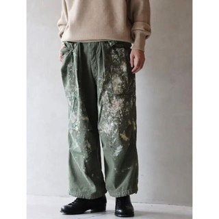 コモリ(COMOLI)のHERILL 21aw Duck Splash Cargo Pants 2サイズ(ワークパンツ/カーゴパンツ)