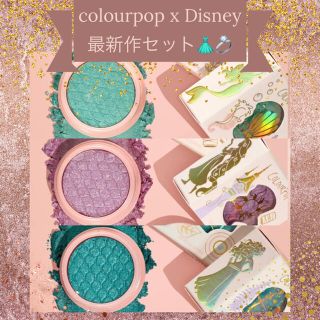 ディズニー(Disney)のcolourpop x Disney sss アイシャドウバリューセット！！(アイシャドウ)