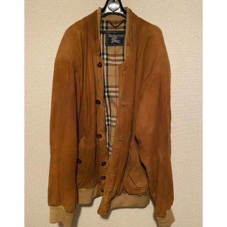 バーバリー(BURBERRY)のBurberry スエードジャケット(レザージャケット)