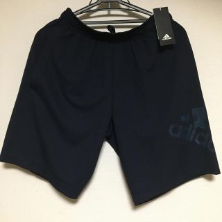 アディダス(adidas)のアディダス　ハーフパンツ　ネイビー(ショートパンツ)