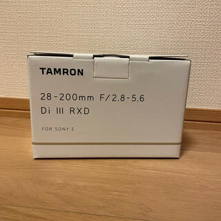 タムロン(TAMRON)の【新品未開封】タムロン28-200mm F2.8-5.6 Di III RXD(レンズ(ズーム))
