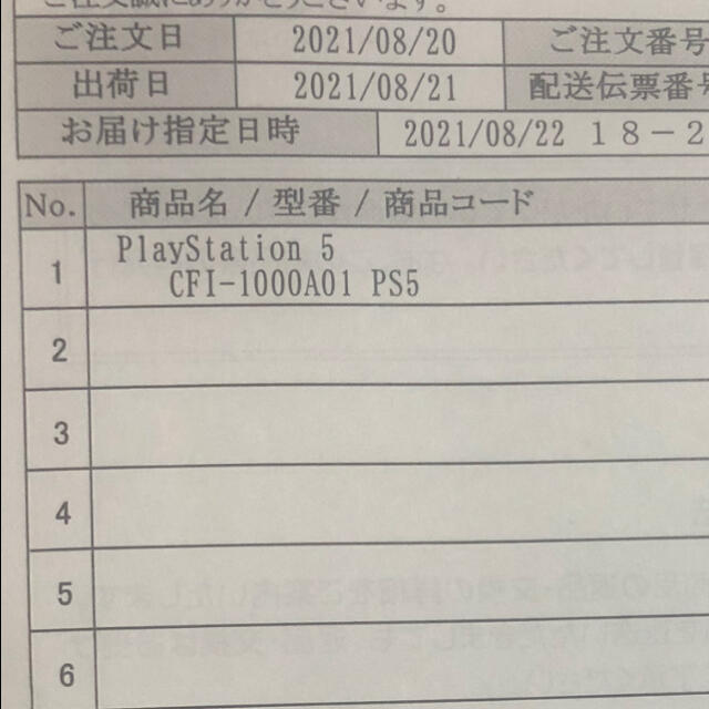 SONY(ソニー)の【新品、未開封】初期型PlayStation5 ディスクドライブ搭載モデル エンタメ/ホビーのゲームソフト/ゲーム機本体(家庭用ゲーム機本体)の商品写真