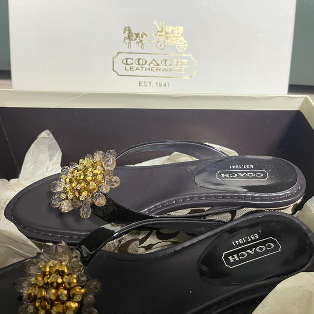 COACH - コーチ coach 厚底ビーチサンダルの通販 by KM's shop