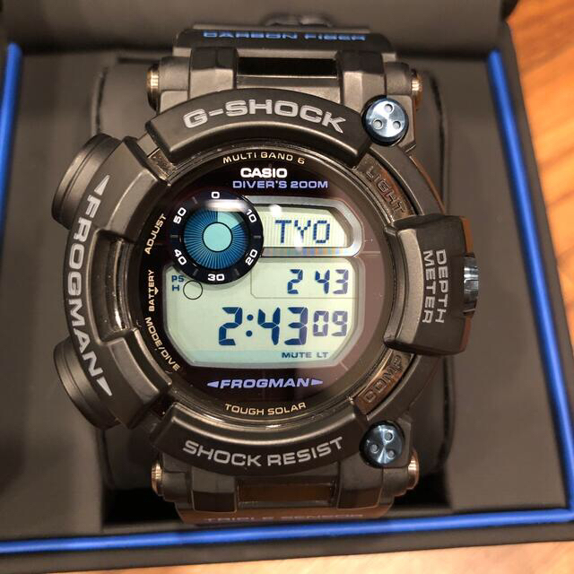 G-SHOCK(ジーショック)の専用　コジ729様フロッグマン　G-SHOCK  GWF-D1000B-1JF  メンズの時計(腕時計(デジタル))の商品写真