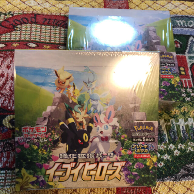 イーブイヒーローズ 国内正規品 新品未開封 シュリンク付 2BOX イーブイヒーローズ 国内正規品 新品未開封 シュリンク付 2BOX