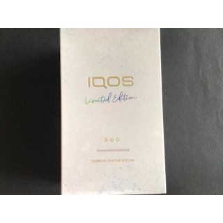 アイコス(IQOS)の新品未使用品 iQOS3 DUO 限定色　ムーンシルバー(タバコグッズ)