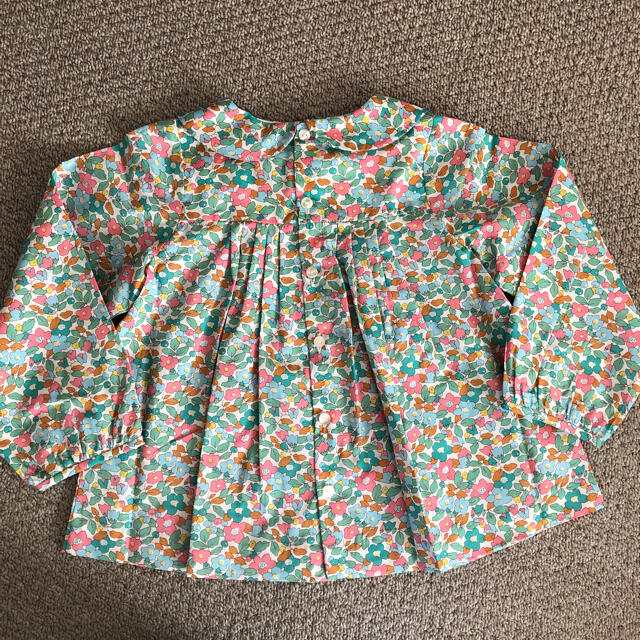 Jacadi(ジャカディ)のすず様専用☆jacadi リバティカットソー キッズ/ベビー/マタニティのキッズ服女の子用(90cm~)(ブラウス)の商品写真