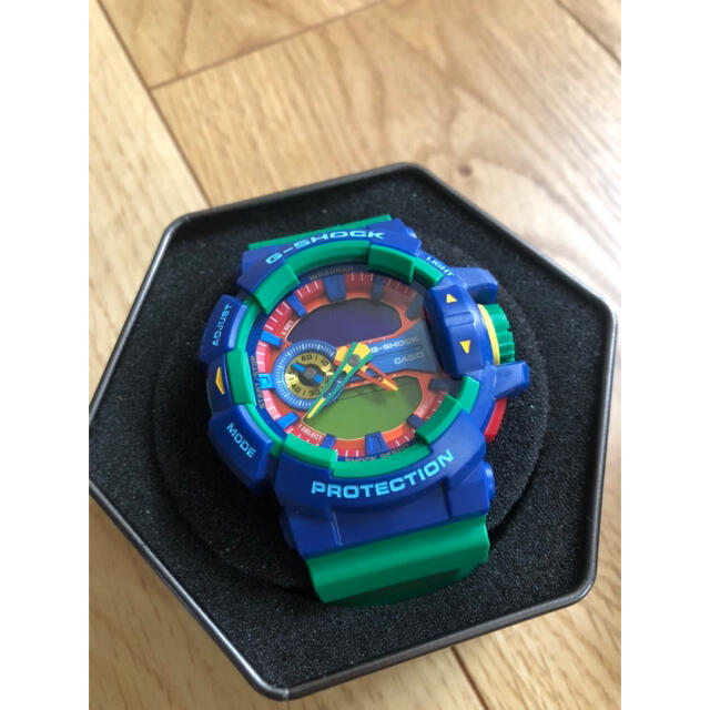 約55×519×183mm重さ★再再値下げ★G-SHOCK ハイパーカラーズ グリーン GA-400-2A