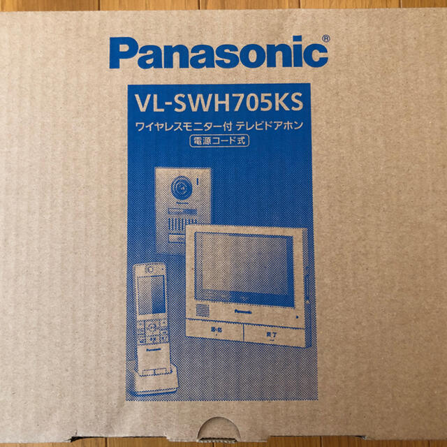 激安超安値 Panasonic テレビドアホン 外でもドアホン VL-SWH705KS パナソニック