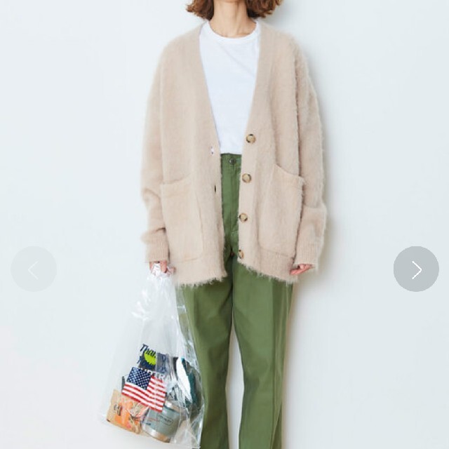 Shinzone(シンゾーン)のTHE　shinzone dandelion boxy cardigan モヘア レディースのトップス(カーディガン)の商品写真