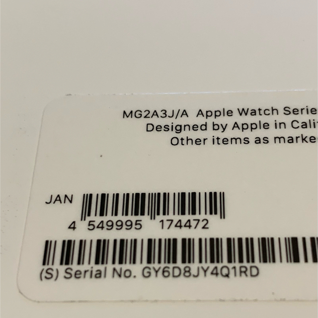 Apple Watch series 6 (GPSモデル)