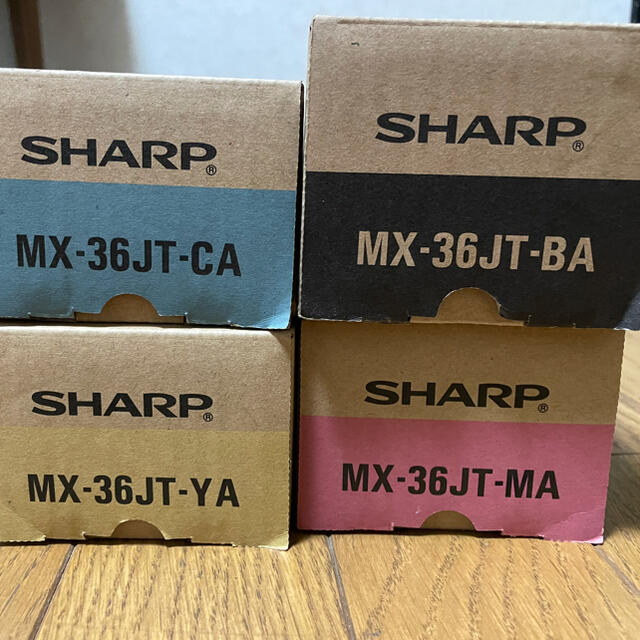 円高還元 - SHARP シャープ MX-36JT-BA,CA,MA,YA 純正トナー OA機器