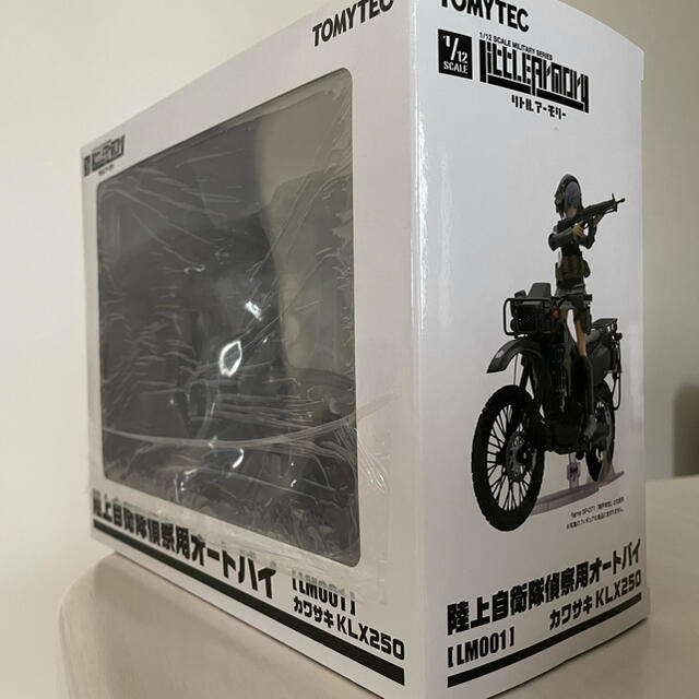 リトルアーモリー 陸上自衛隊 偵察オートバイ カワサキ KLX250の リトルアーモリー 陸上自衛隊 偵察オートバイ カワサキ KLX250の