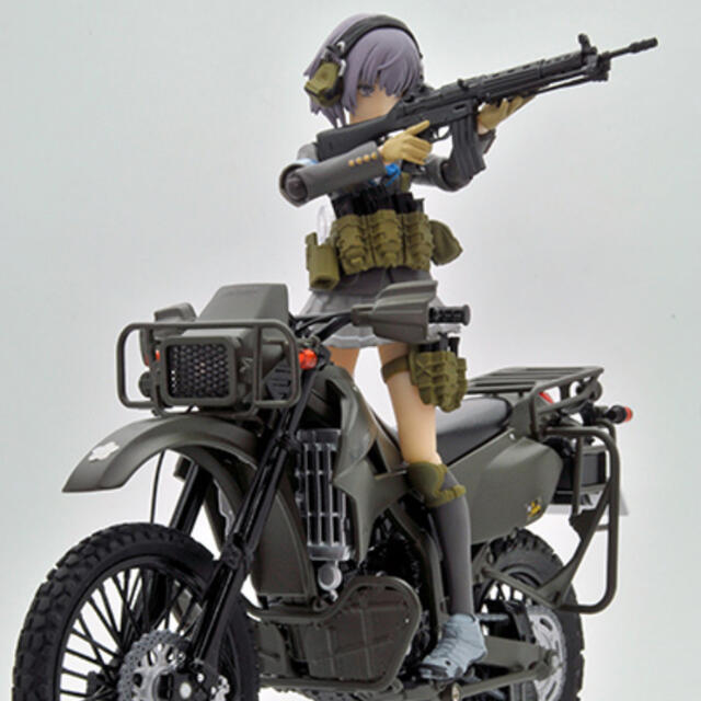 リトルアーモリー 陸上自衛隊 偵察オートバイ カワサキ KLX250の リトルアーモリー 陸上自衛隊 偵察オートバイ カワサキ KLX250の