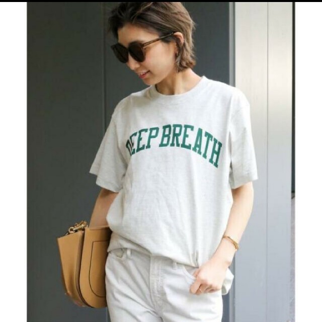 DEUXIEME CLASSE(ドゥーズィエムクラス)のドゥーズィエムクラス SKIN DEEP BREATH Tシャツ レディースのトップス(Tシャツ(半袖/袖なし))の商品写真