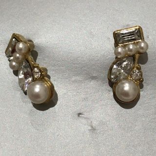 ピアス　ホワイト　パール　白(ピアス)